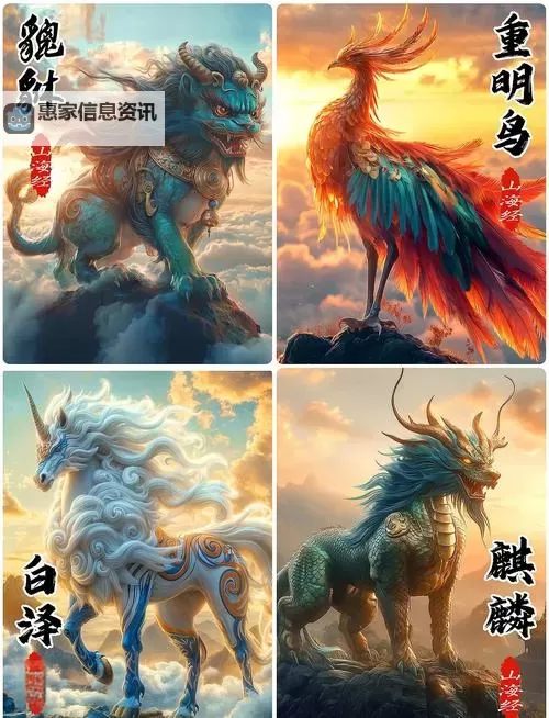 探索王者荣耀四大神兽的传说与实力揭秘图1