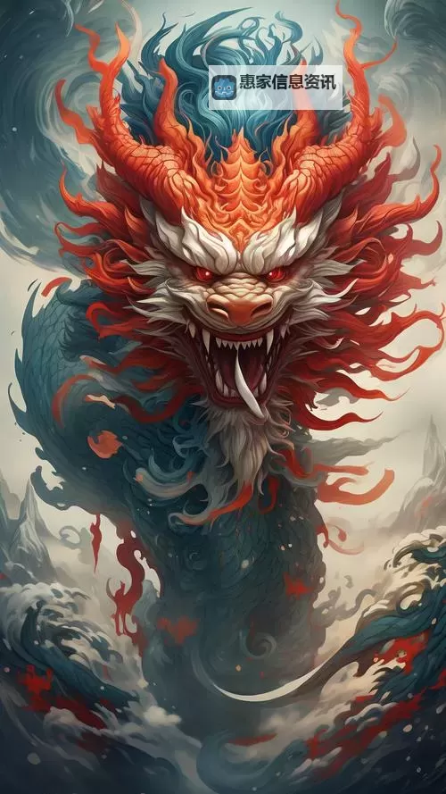 精彩展现:九个龙头的图片引领神话与艺术的融合图1