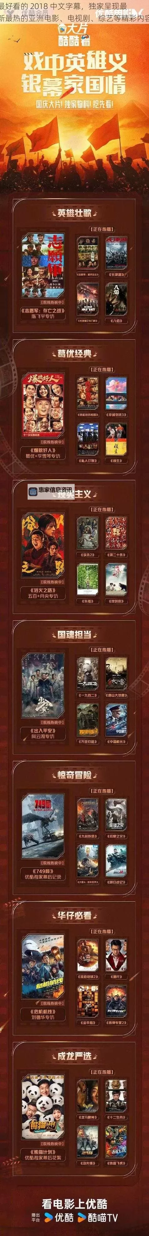 近期值得一看的精彩影片推荐:最近中文字幕2018国语全汇总图1