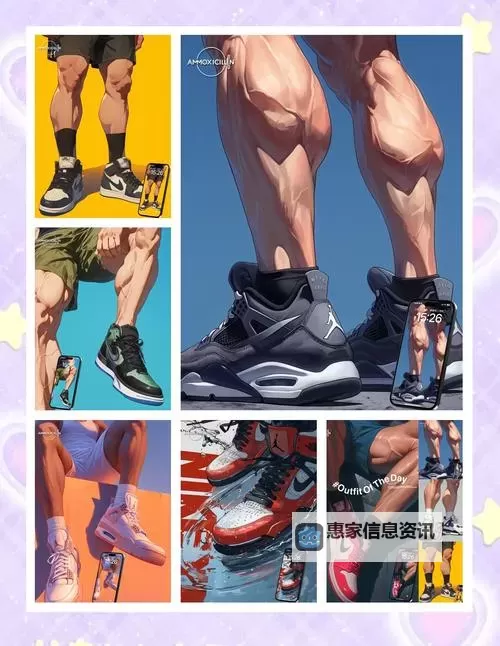 做AJ姿势教程大全图片:全面掌握潮流造型技巧图2