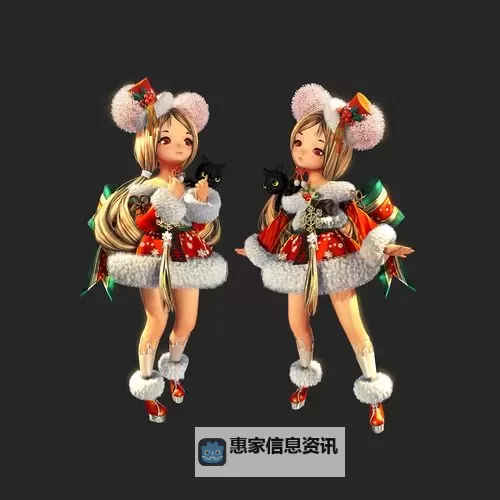 《剑灵圣诞节时装全新上线,点亮你的节日造型》图1