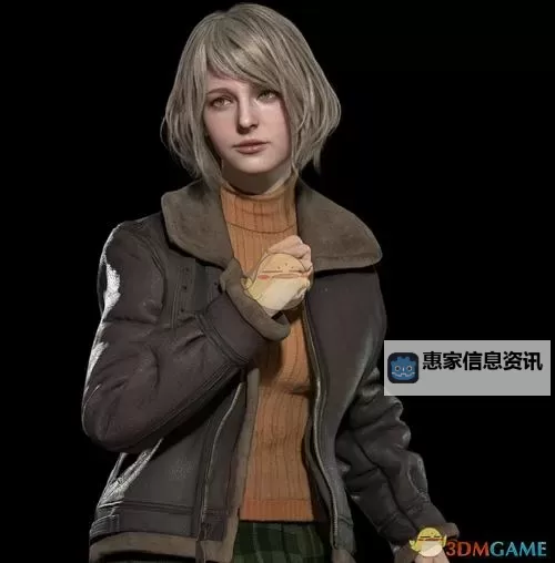 生化危机阿什莉脸模：揭秘游戏中的逼真面貌设计图1