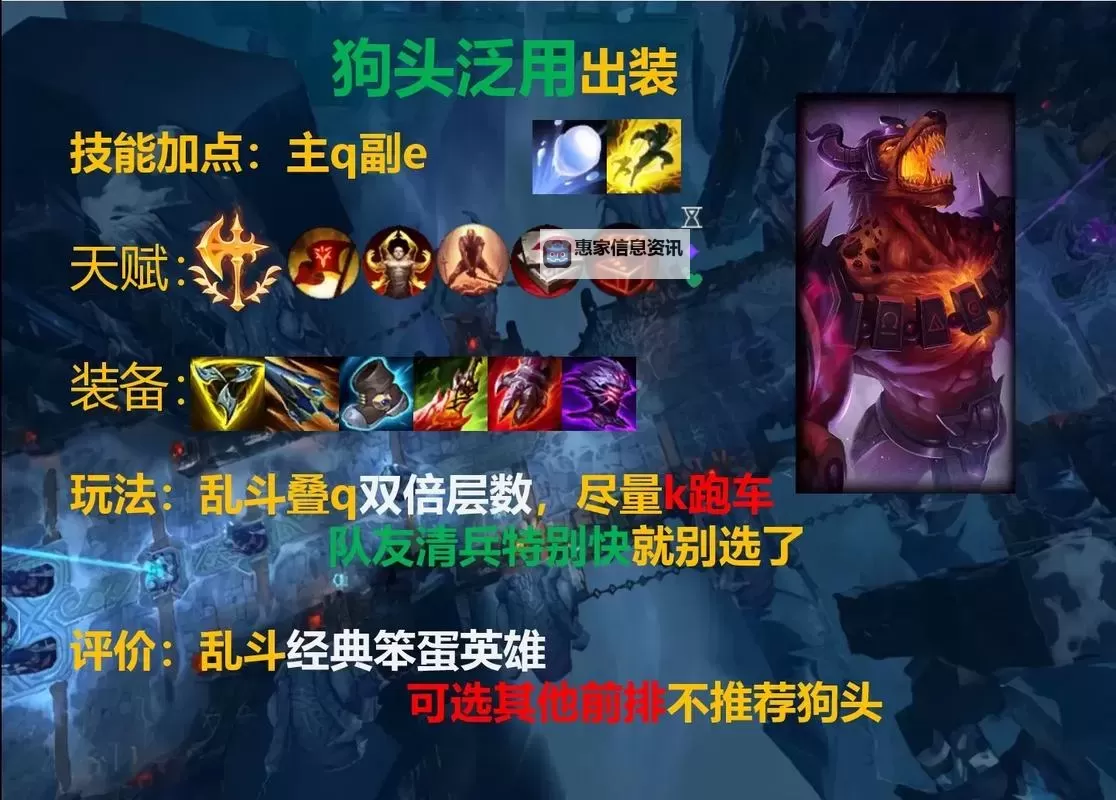 《掌握关键装备:狗头高爆发出装全攻略》图1