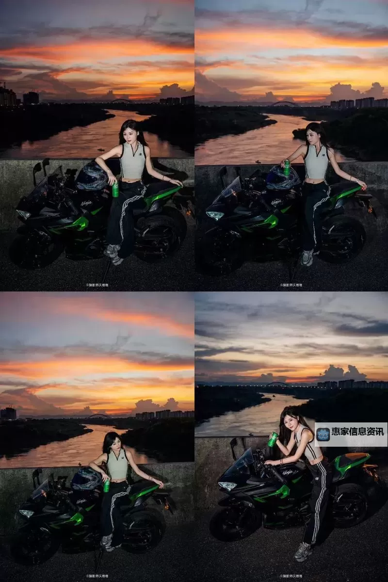 在摩托车上要了你:激烈夜色中的浪漫邂逅图1