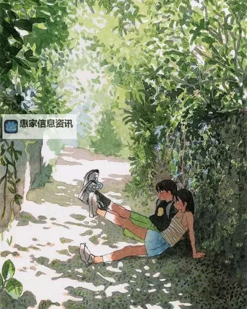 唯美真实双人插画的视频,展现温馨画面之美图1