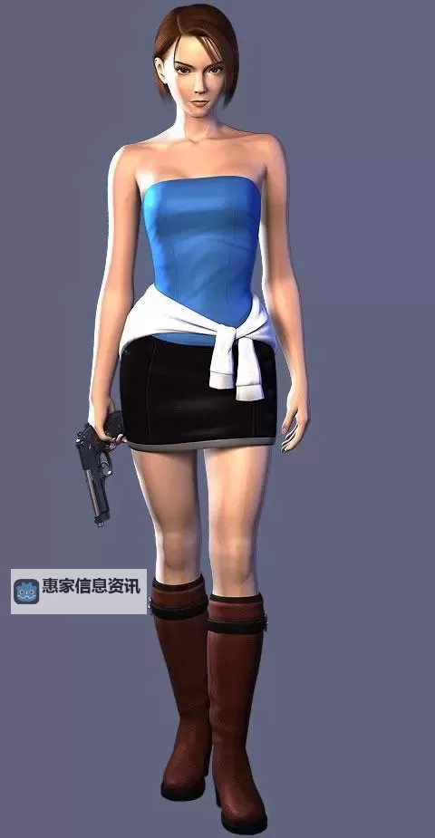 生化危机2女二号吉尔:勇敢无畏的战斗女神图1