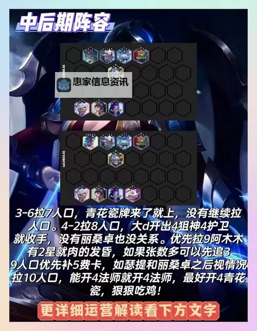 云顶S1最佳阵容推荐与玩法解析图1