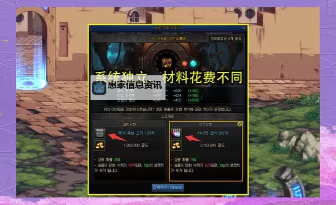 地下城强化跟增幅有什么区别:全面解析提升效果与方法图1