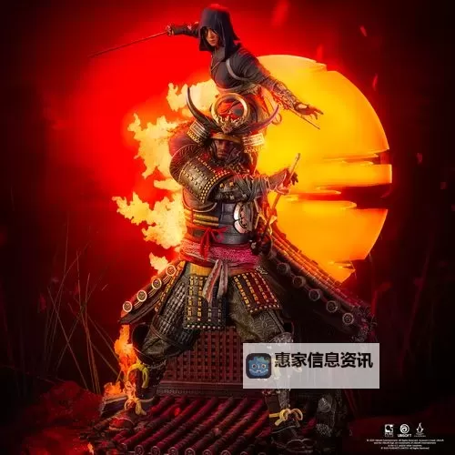 《刺客信条影》奈绪江与弥助武器、技能演示图1