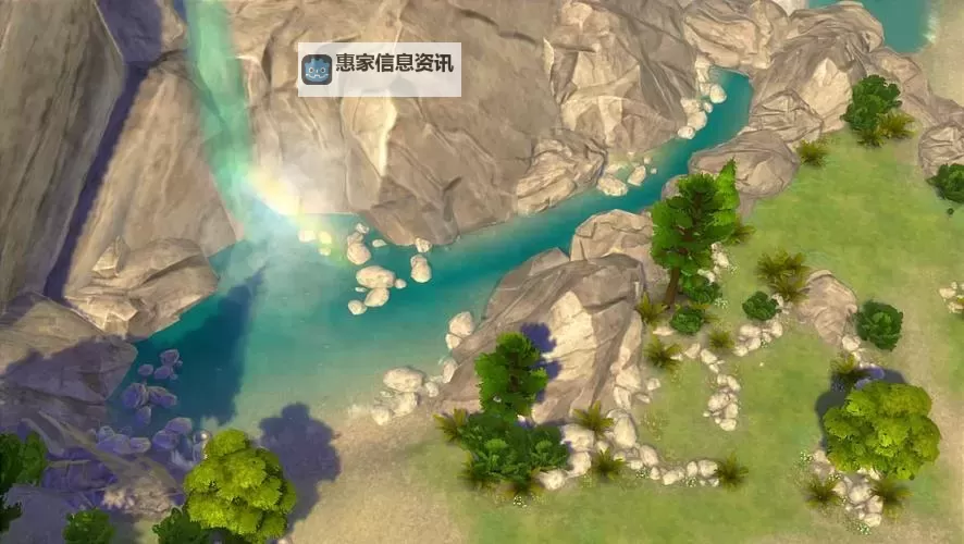 模拟人生4露天度假 隐藏地图神秘隐士地点图解图1