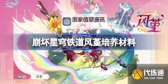 《崩坏星穹铁道》风堇突破材料一览 风堇培养材料汇总图1