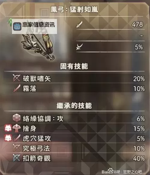 《狂野之心》弓箭输出技巧分享图1