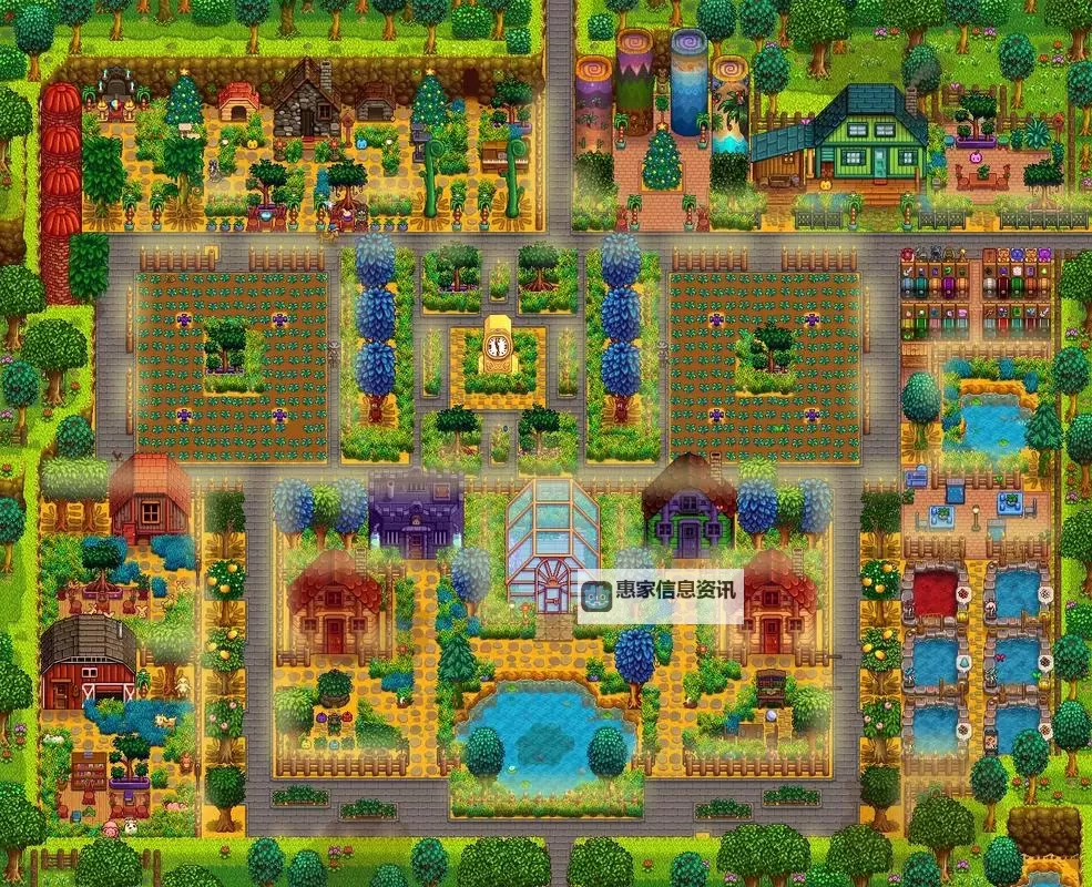 《星露谷物语》1.6草原农场布局介绍图1
